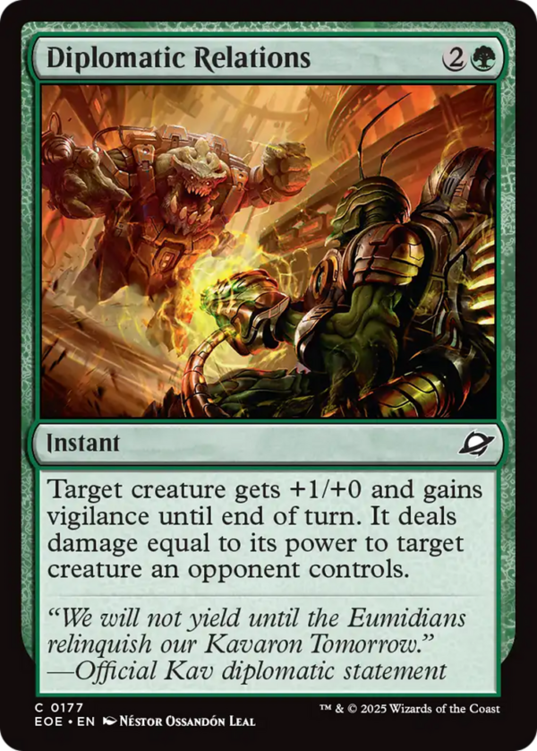 Diplomatic Relations — Edge of Eternities