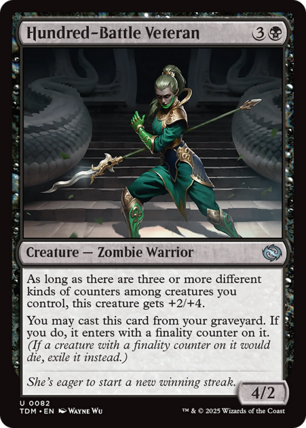 Hundred-Battle Veteran — Tarkir: Dragonstorm