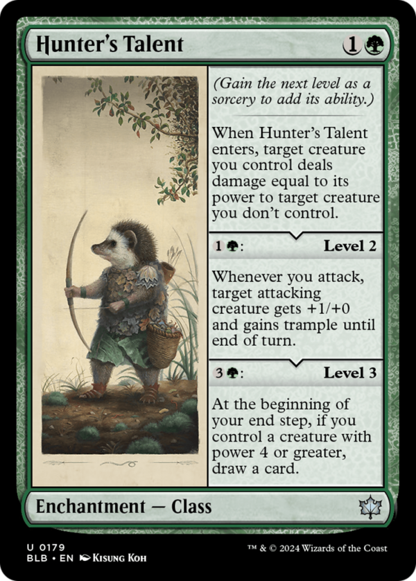 Hunter's Talent — Bloomburrow