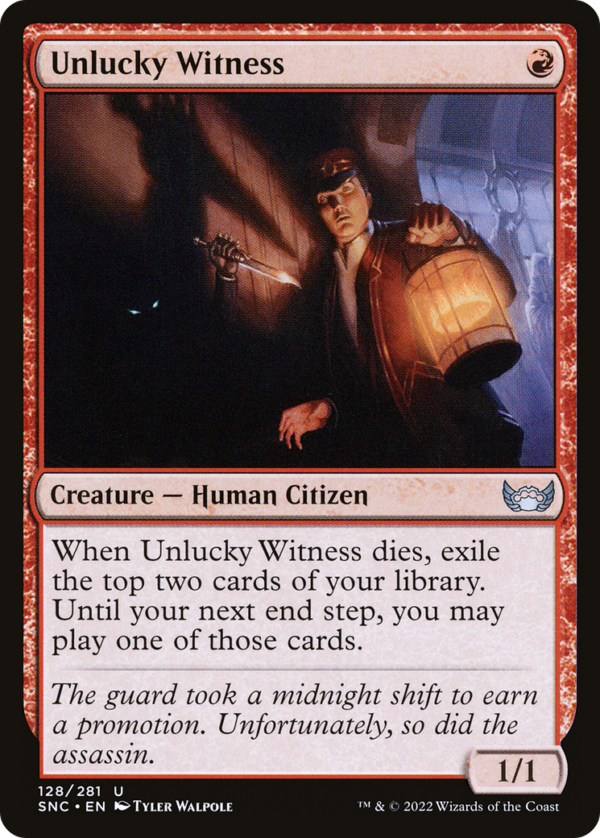 Unlucky Witness — Streets of New Capenna