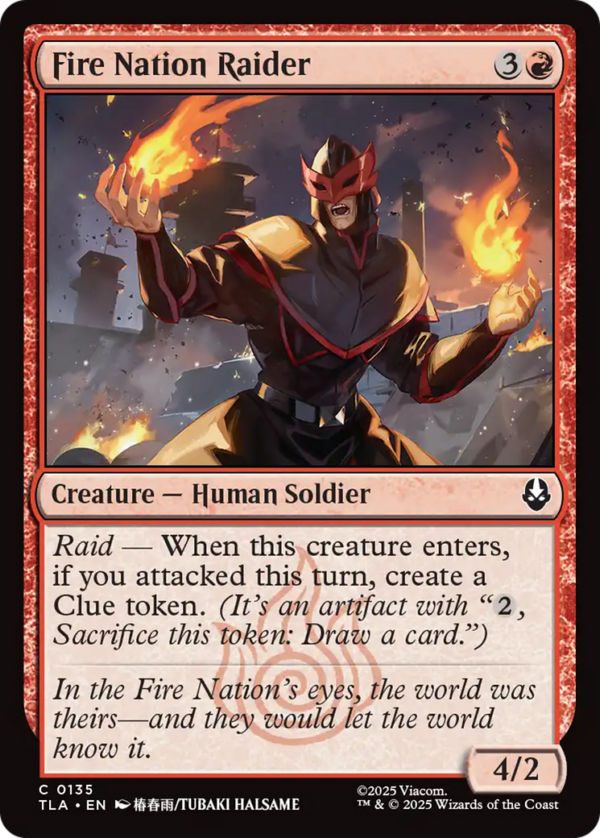 Fire Nation Raider — Avatar: The Last Airbender
