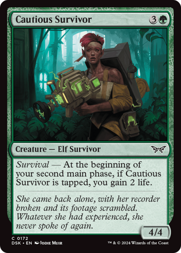 Cautious Survivor — Duskmourn: House of Horror