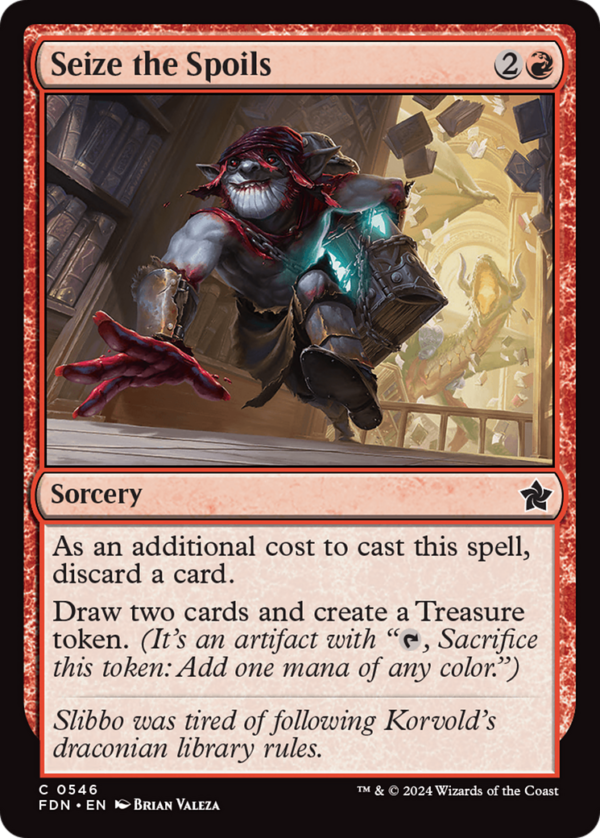 Seize the Spoils — Foundations