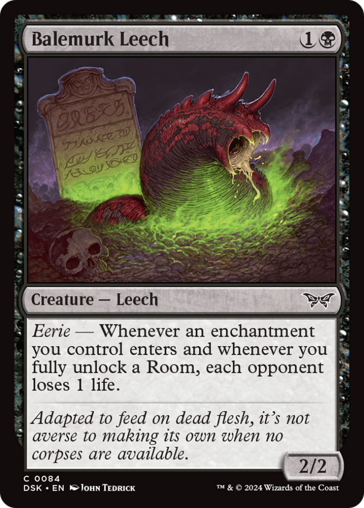 Balemurk Leech — Duskmourn: House of Horror