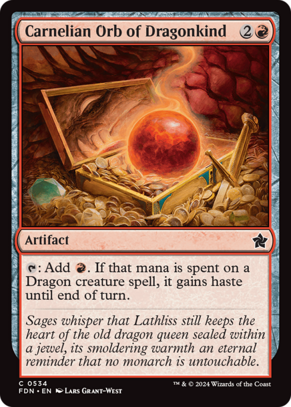 Carnelian Orb of Dragonkind — Foundations
