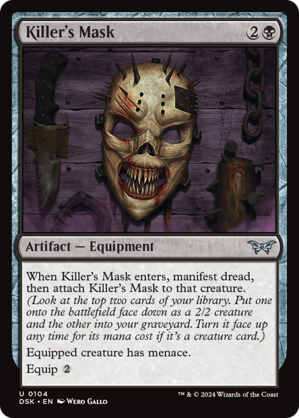 Killer's Mask — Duskmourn: House of Horror