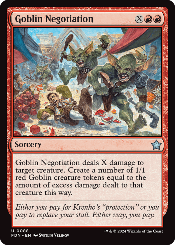 Goblin Negotiation — Foundations