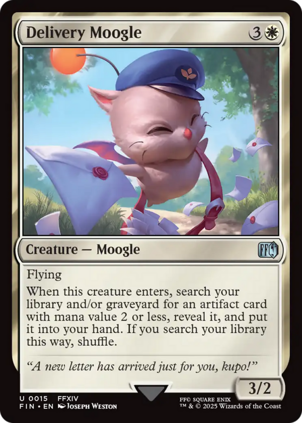 Delivery Moogle — Final Fantasy