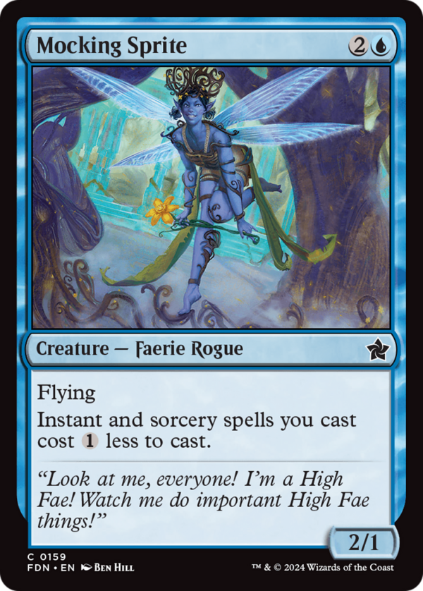 Mocking Sprite — Foundations (Foil)