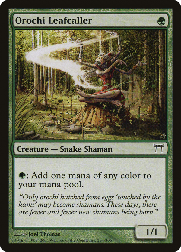 Orochi Leafcaller — Champions of Kamigawa