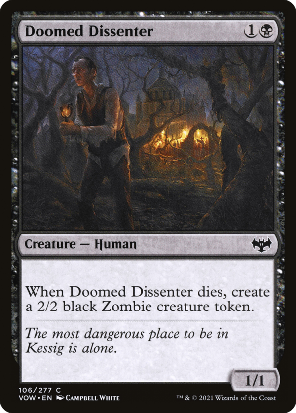 Doomed Dissenter — Innistrad: Crimson Vow