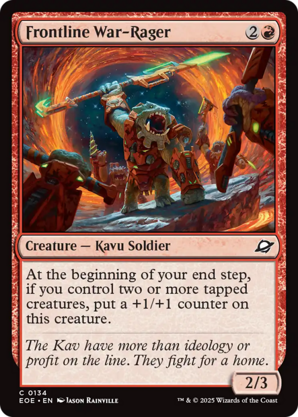 Frontline War-Rager — Edge of Eternities