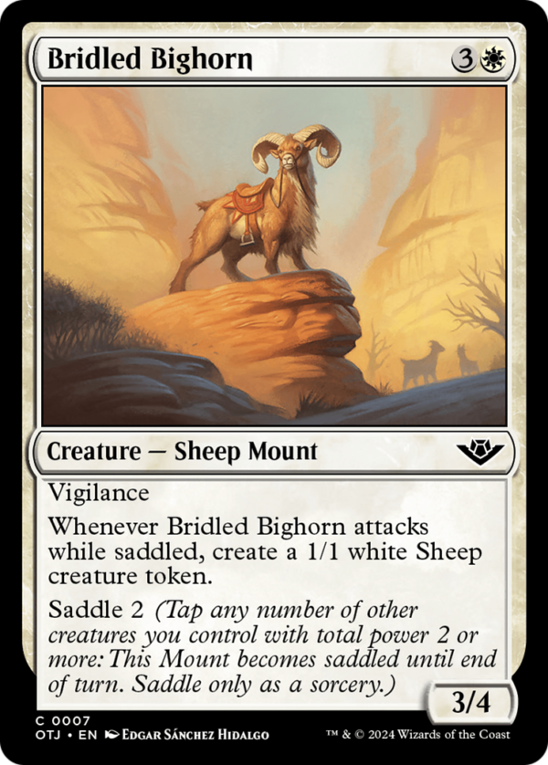 Bridled Bighorn — Outlaws of Thunder Junction