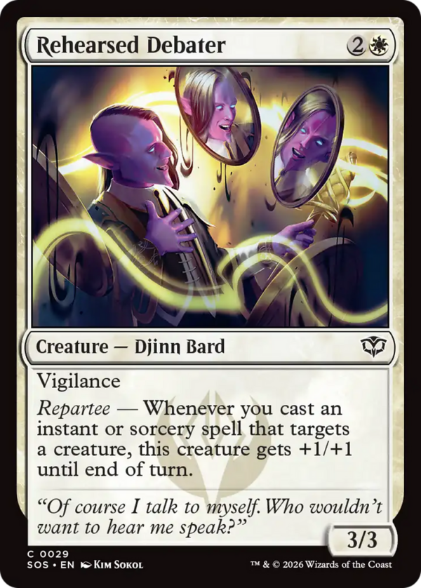 Rehearsed Debater — Secrets of Strixhaven