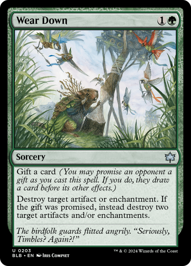 Wear Down — Bloomburrow