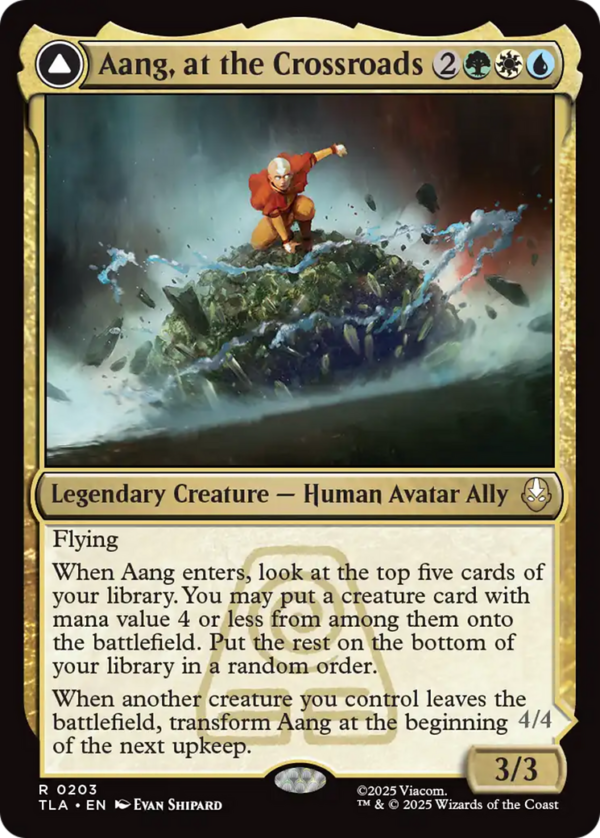 Aang, at the Crossroads // Aang, Destined Savior — Avatar: The Last Airbender