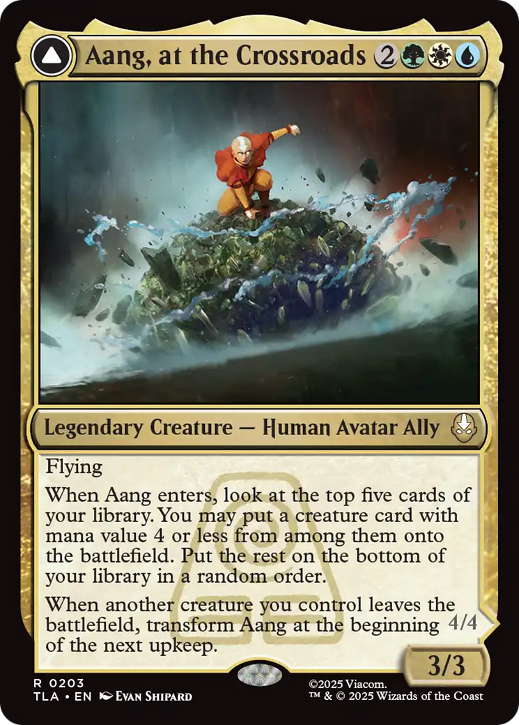 Aang, at the Crossroads // Aang, Destined Savior — Avatar: The Last Airbender