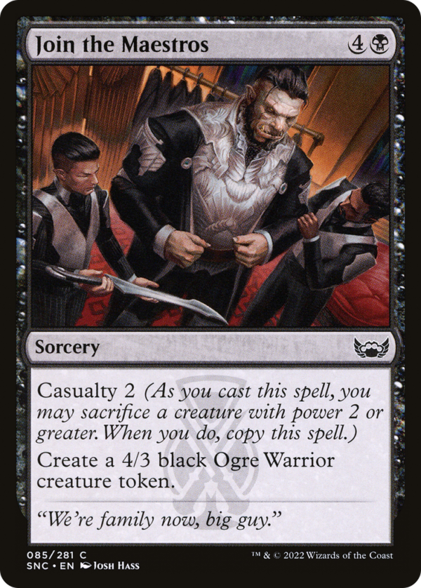 Join the Maestros — Streets of New Capenna
