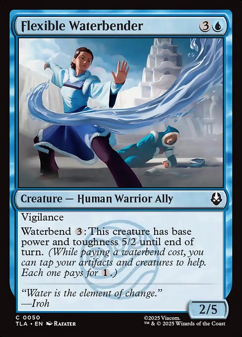 Flexible Waterbender — Avatar: The Last Airbender