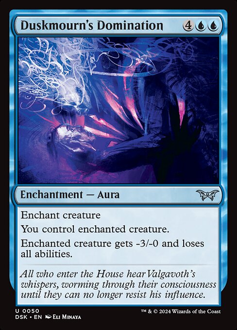 Duskmourn's Domination — Duskmourn: House of Horror