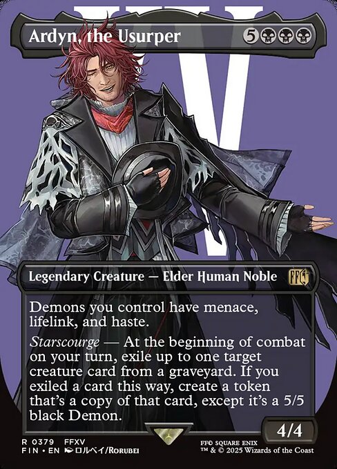 Ardyn, the Usurper — Final Fantasy · Borderless (Foil)