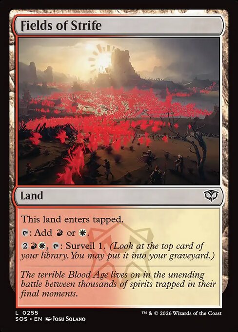Fields of Strife — Secrets of Strixhaven