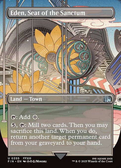 Eden, Seat of the Sanctum — Final Fantasy · Borderless