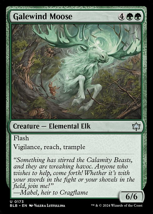 Galewind Moose — Bloomburrow