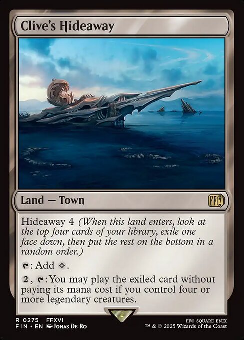 Clive's Hideaway — Final Fantasy (Foil)