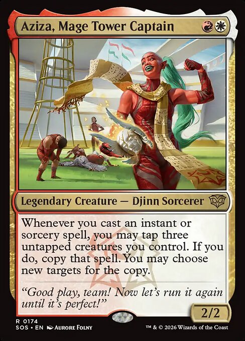 Aziza, Mage Tower Captain — Secrets of Strixhaven