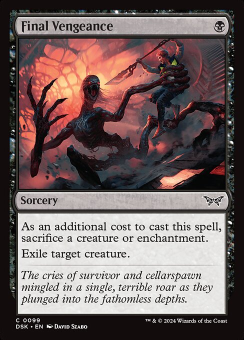 Final Vengeance — Duskmourn: House of Horror