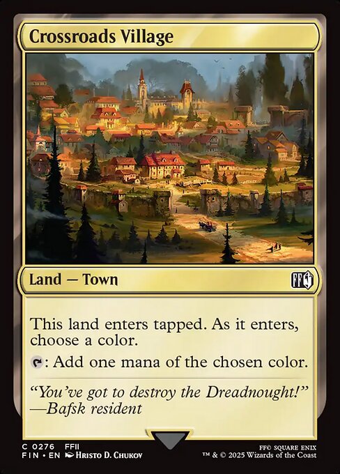 Crossroads Village — Final Fantasy