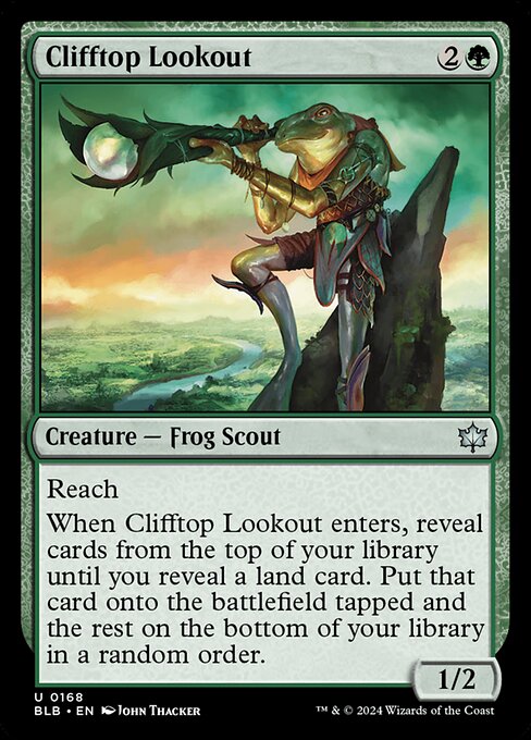 Clifftop Lookout — Bloomburrow