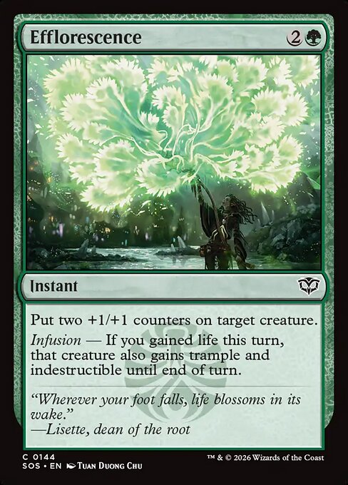 Efflorescence — Secrets of Strixhaven