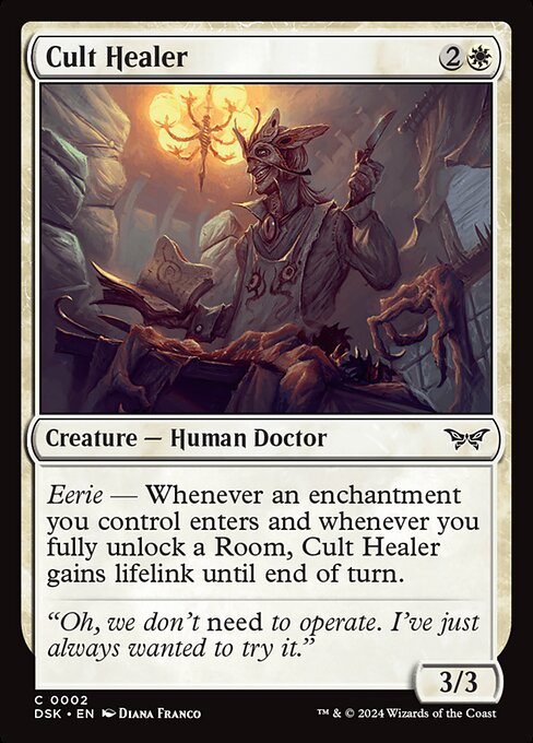 Cult Healer — Duskmourn: House of Horror
