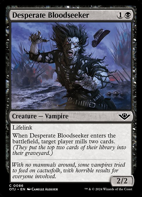Desperate Bloodseeker — Outlaws of Thunder Junction