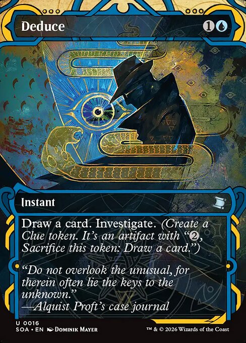 Deduce — Secrets of Strixhaven Mystical Archive · Borderless
