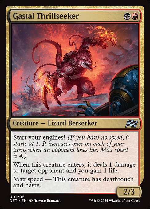 Gastal Thrillseeker — Aetherdrift (Foil)