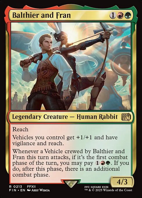 Balthier and Fran — Final Fantasy (Foil)