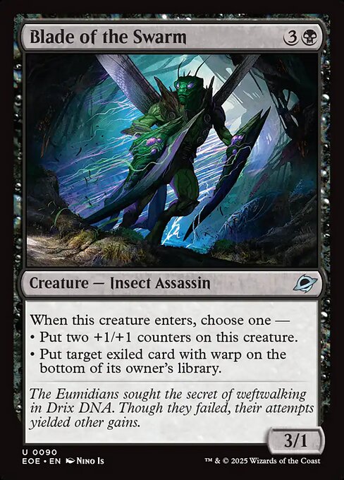Blade of the Swarm — Edge of Eternities