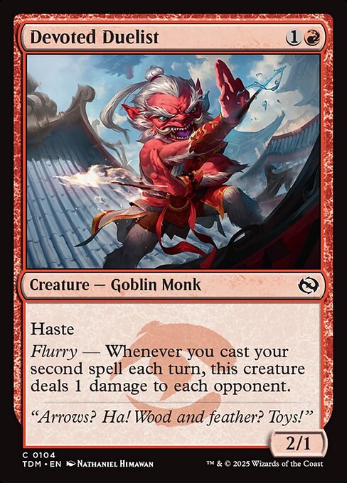 Devoted Duelist — Tarkir: Dragonstorm