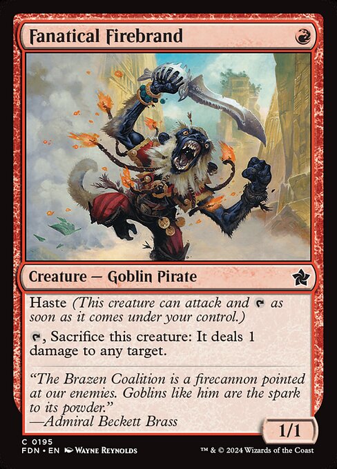 Fanatical Firebrand — Foundations