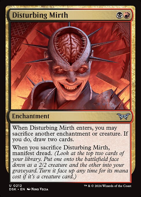 Disturbing Mirth — Duskmourn: House of Horror