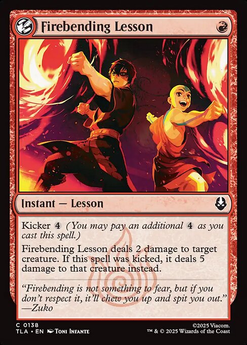 Firebending Lesson — Avatar: The Last Airbender