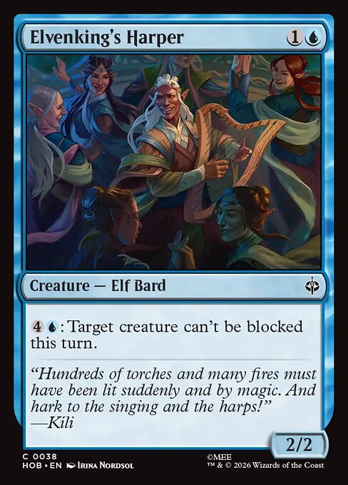 Elvenking's Harper — The Hobbit