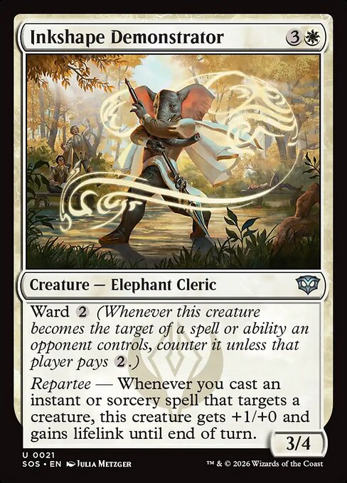 Inkshape Demonstrator — Secrets of Strixhaven