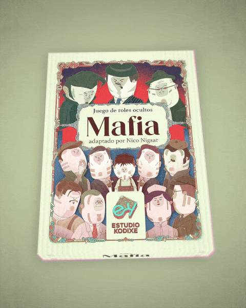 Mafia – Juego de Roles Ocultos · Adaptado por Nico Nigsar · Estudio Kodixe